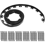 Gardzen 1.5' x 40' Landscape Edging Kit, Garden Edging Coil Comes with 40 Pcs...