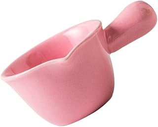 Ceramic Pan Handle Mini Cookware for Porridge and Soup High-temperature Resistant Smooth Design for Gas and Microwave Use