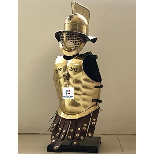 NauticalMart Medieval Armor Muscle Breastplate - Brass