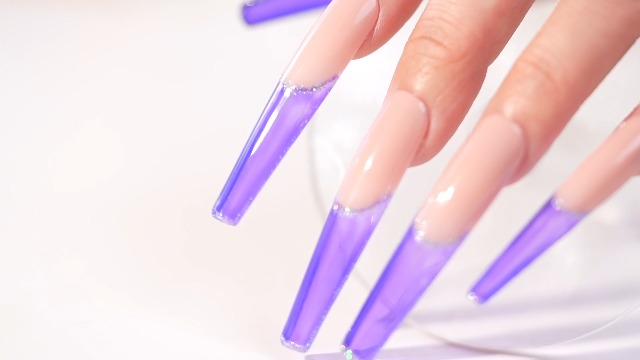 BURANO Vernis Gels Semi-permanents, UV LED Soak Off Vernis à Ongles En Gel Pailleté Rose Nude, 7.3ml Vernis à Ongles En Gel Pailleté De Couleur Neutre, Vernis à Ongles Diamantés (NU8