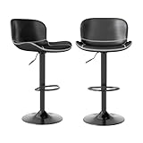 【Lot de 2 Tabourets de Bar】 Le colis est livré avec des instructions d'installation et des accessoires, ils peuvent être facilement assemblés en 10 minutes. 2 tabourets de bar sont inclus dans l'ensemble. N'hésitez pas à nous contacter pour tout problème ou question.