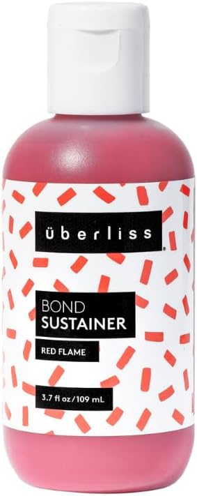 UBERLISS Bond Sustainer Color (Red Flame)- 3.7 ounce