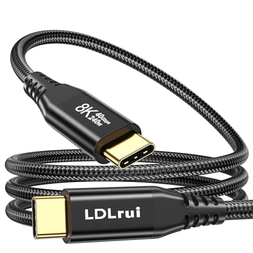 Ldlrui LR002 USB4 8K 40Gbps 240W USB-C Kabel