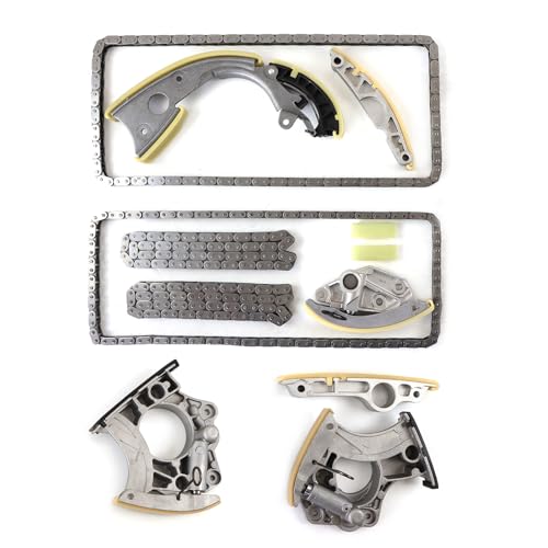 Image of Cycwer Timing Chain Kit Fits for 2009-2012 Q5 3.2L V6, Fits for 2013-2017 S6 4.0L V8, Replace OE HJ-01015-A HJ01015A