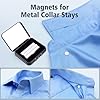 36 Magnets for Metal Collar Stays.Small Strong Magnets for Collar Stays Magnetic.(0.40.2IN)