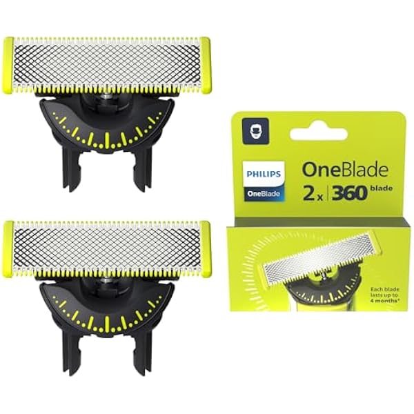Philips OneBlade Original 360 ostrza do wszystkich modeli OneBlade i OneBlade Pro, 2 szt. (model QP420/60)