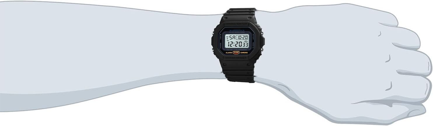 PASOY Digital Watch for Men and Women | 50M Waterproof Sports Watch with Dual Time | Alarm | Stopwatch | Countdown | LED Backlight | Colorful Rubber Strap Casual Outdoor Watch