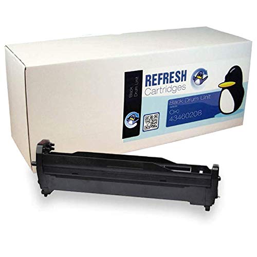 Preisvergleich Produktbild Refresh Cartridges Wiederaufgearbeitete Ersatz für Oki 43460208 Schwarz