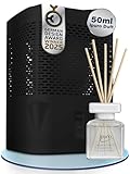 BonAura AirOne Set – Luftentfeuchter ohne Strom & 50ml Duftstäbchen Ipuro Cotton Fields –...