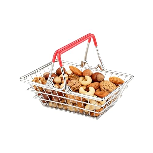 Cesta pequeña genérica | Juguetes para el hogar | Hecho a Mano de supermercado, para niños y niñas, coleccionistas, Jardines, Juego de simulación, fabricación de Modelos arquitectónicos
