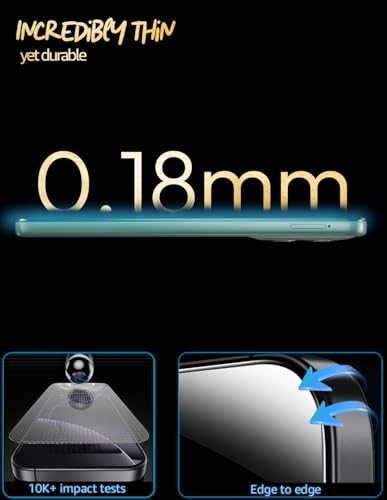 Image of Lensarmor Compatible with Motorola G67 Power Screen Protector (1 Pack) - Premium 0.15mm Ultra-Thin Tempered Glass, Military-Grade Protection, Ultrasonic Fingerprint Compatible & Case-Friendly Design