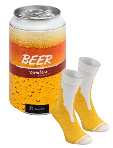 Soxo Bier Socken Herren - Lustige Socken Mit Bier Motiv Größe 40-45