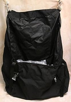 Horse Diaper Manure Bag Cordura Nylon - Black