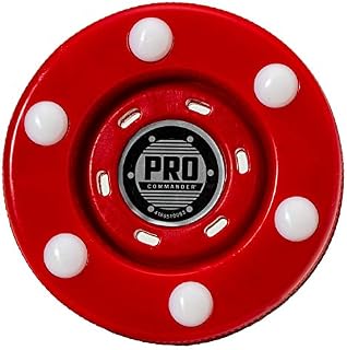 Franklin Nhl Pro Commander 12247F1 Street Hockey Puck Red