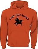 Camp Half Blood Unisex Hoodies Geek Men's Women's Hooded Orange S