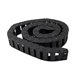 Cninba13 15X30mm Plastic Drag Chain Meter Adjustable Cable Wire Carrier Black Nylon 1pc