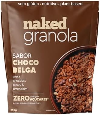 Naked Granola - Chocolate Belga e Aveia (250g)