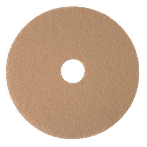 3M Tan Burnish Pad 3400 tampon de soin pour sol 46 cm idéal pour grands halls