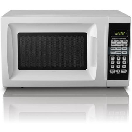 Amazon.com: (700 W, .7 pie cúbico microondas, Blanco : Hogar y Cocina