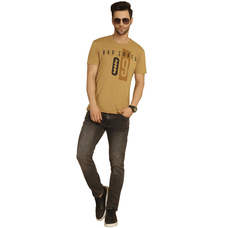Image of Mack Jonney Regular Fit Mens Tshirts(Pack of 1-MACK632078)