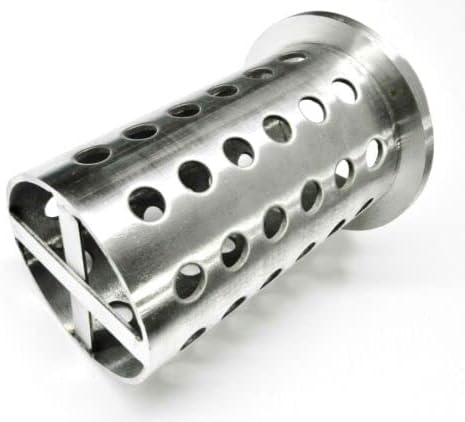 Perforated Flask 3" x 7" Casting Flask Vacuum Casting Stainless 1/8" Wall by JTS