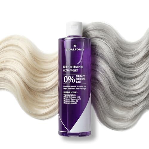 KEEP Champú Violeta Natural I Sin Sulfatos, Sin Siliconas, Sin