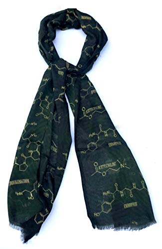 Neurotransmitter Neuroscienc Psychology Scarf (Green