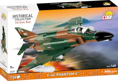 F-4F Phantom II Vietnam War maqueta de avión de combate a escala 2