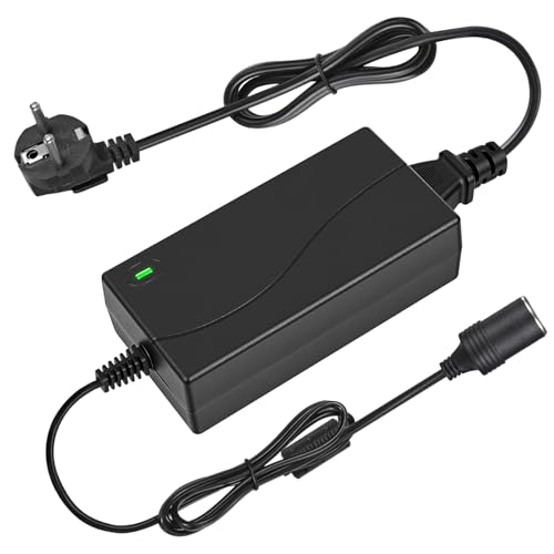 Adaptador Mechero Coche a Enchufe, 5A/60W Transformador 12V a 220, Convertidor 12V 220V, con Encendidor de Cigarrillo de Coche, para Nevera de Coche, Inflador de Neumáticos, Aspiradora de Coch