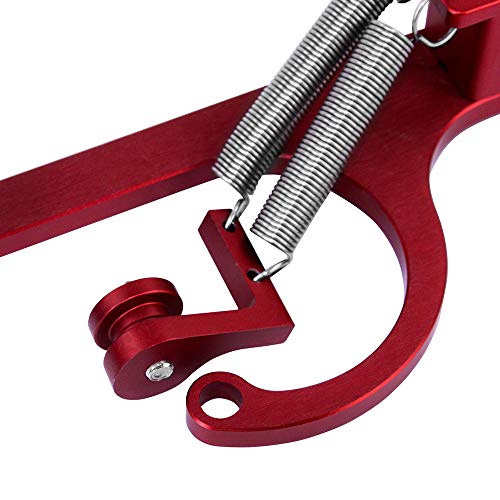 Pqy Throttle Cable Bracket For 4150 4160 Carburetors Billet Aluminum Anodized Red #TOP2
