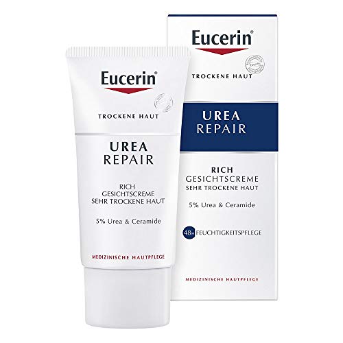 Preisvergleich Produktbild EUCERIN UreaRepair Gesichtscreme rich 5% 50 ml Creme