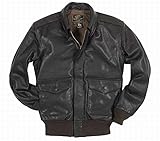  Cockpit USA Blouson Cuir Aviateur A2 USAF 21 ème Siècle Ex Avirex Made in USA (44)