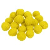 Nuestras bolas de fieltro son fáciles de manejar y colgar, por lo que incluso puedes perforarlas y pegarlas o adherirlas a un sombrero de punto o un suéter. Si te gustan las manualidades con aguja, estas bolas suaves pero firmes son ideales para crear pequeñas manualidades o adornos.