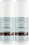 JOANNA Ansatzspray Mittelbraun 75 ml – Kaschieren grauer Haare & nachwachsender Ansätze – Stufenlose Abdeckung – Kaschmiereffekt – Natürliches Farbergebnis – Ansatz-Kaschierspray (Packung mit 2)