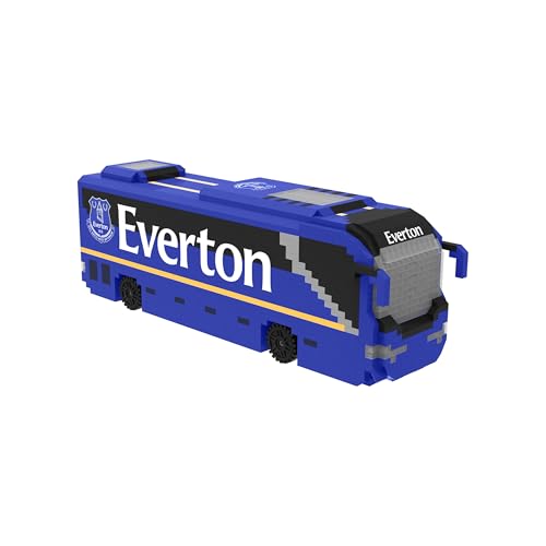 FOCO Officially Licensed Everton FC 3D BRXLZ Bricks Coach Model Construction Toy