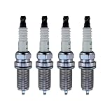 bujía 4 velas de bujía 22401-8H515 LFR5A-11 compatibles con Almera N16 X-Trail T30 Patrol Y61 Premera P12 LFR5A11 224018H515 Piezas y accesorios para automóviles