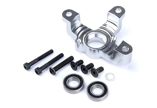 Cnc Metal Clutch Bell Carrier Set For Hpi Rovan Kingmotor Baja 5B Ss 5T Rc Car Parts - (Color: Silver) #TOP9