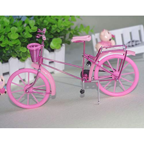 Veemoon Bicycle Model Vintage Bicycle Ornament Desktop Crafts Bike Figurines Bike Miniature Home Decoration For Bicycle Motocycle Lovers ( Random Color ) #TOP5