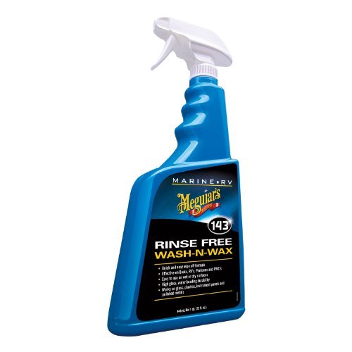 Meguiar's M14332 Marine/RV Rinse Free Wash and Wax - 32 fl. oz.
