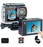 action camera gopro akaso waterproof camera underwater sports camera dual screen camera helmet Wifi