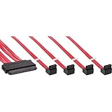 sff 8484 specification  InLine 27605W SAS gewinkelt Anschlusskabel interne SFF-8484 auf 4X SATA 0,5m