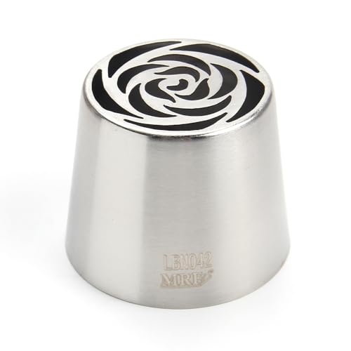 1 Piece Stainless Steel XXL Russian Flower Pastry Frosting Icing Tips