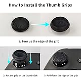 playvital Guardian Edition Glow in Dark - Green Ergonomic Soft Anti-Slip Controller Silicone Case Cover for ps4, Rubber Protector Skin with Joystick Caps for ps4 Slim/Pro Controller - Image 4