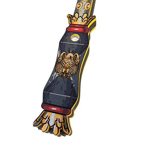 Liontouch Golden Eagle Knight Mace | Medieval Pretend Play Morning Star Foam Toy For Children With Eagle Theme | Safe Weapons & Battle Armor For Kid’s Dress Up & Costumes #TOP3
