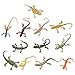 TOYANDONA 24Pcs Faux en Plastique Lézards Jouets Reptile Animaux Figurines Prank Props Parti Faveurs Décoration Gag Jouets pour Garçons Et Filles
