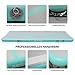 AKSPORT Gymnastics Air Mat Tumble Track Tumbling Mat Inflatable Floor Mats with Electric Air Pump for Home Use/Tumble/Gym/Training/Cheerleading/Parkour/Beach/Park/Water(Mint Green, 6.56ftx3.3ftx4inch)
