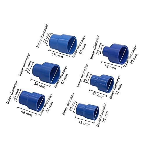 Adaptateur de connecteur de tuyau PVC 32-25 et raccord d'irrigation jardin