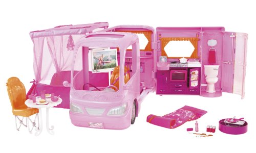 Barbie Hot Tub Party Bus Vehicle Play Set