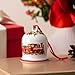 Villeroy & Boch Annual Christmas Edition Bell Ornament, Premium Porcelain, Limited Edition, Dated 2025 Bell Shaped Christmas Ornament