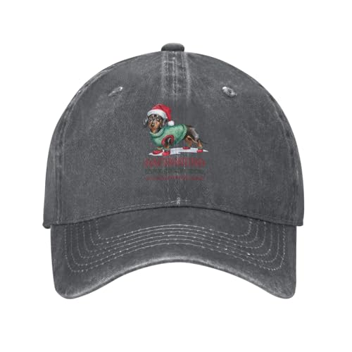 Melbrakin Gorra de béisbol Cheer Huahua para Mujer con diseño